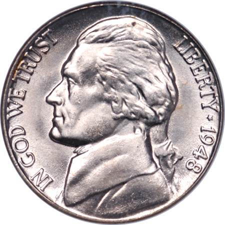 Sixteen Certified Jefferson nickels