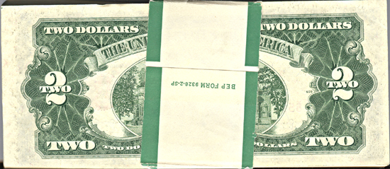 Pack of 1953-C $2.00.  CHCU.