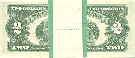 Pack of 1963-A $2.00.  CHCU.