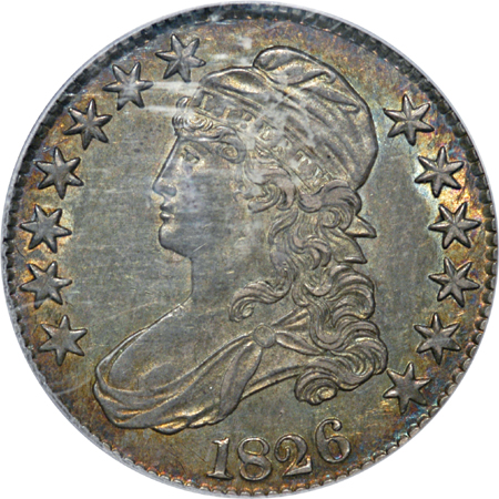 1826 O-110, R-2. PCGS AU-55.