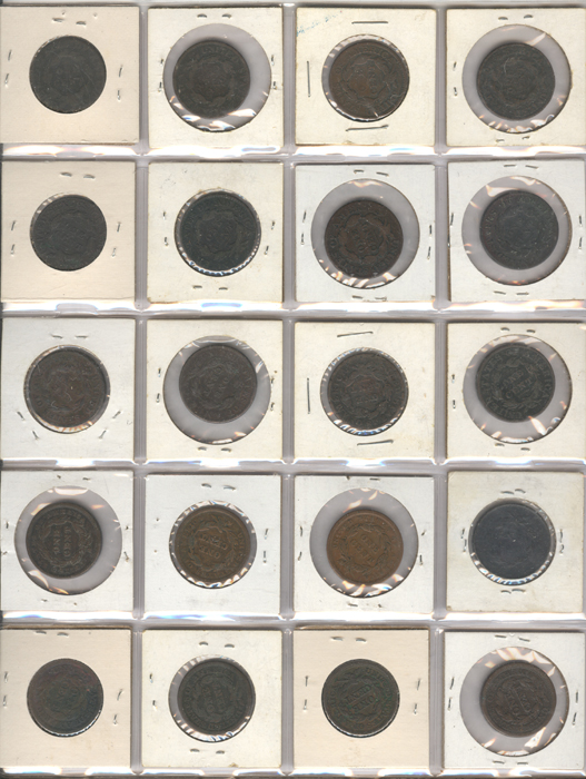 Twenty-seven Large Cents.