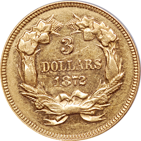 1872 ANACS AU-55.