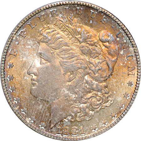 1881-S PCGS MS-66.