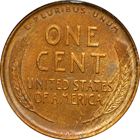 1909-S VDB. ANACS AU Details, Net XF-45, Recolored.