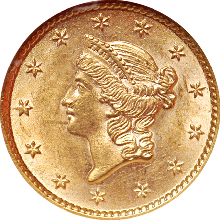 1853 NGC MS-62.