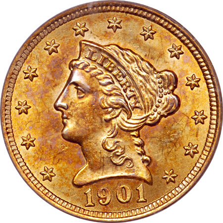 1901 PCGS MS-62.