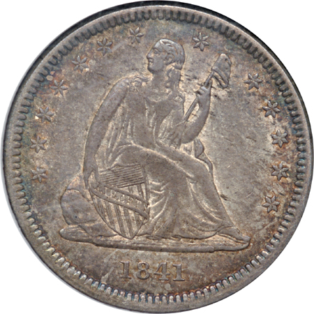 1841-O NGC AU-55.