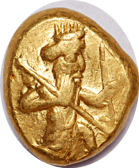 Gold Daric of Lydia - under Persian control.