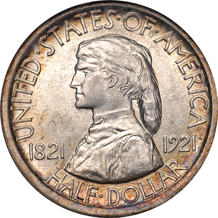 1921 Missouri. NGC MS-64.