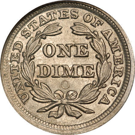 1857-O NNC MS-64.