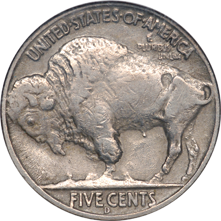 1937-D 3 Legged. NGC XF-45.