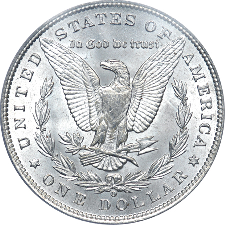 1889-O PCGS MS-65.