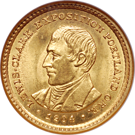 1904 Lewis & Clark. NGC MS-64.