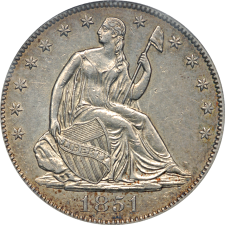 1851-O PCGS AU-55.