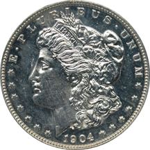 1904 PCGS PF-63.