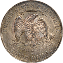 1878-S PCGS AU-53.