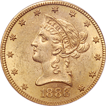 1886-S PCGS MS-62.