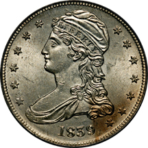 1839 PCGS MS-62.