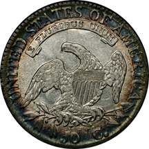 1814 O-104a NGC XF-40, 1827 O-110 R4 PCGS AU-50, and 1831 O-105 NGC AU-58.