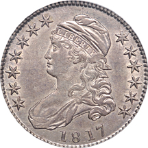 1817 O-107 PCGS AU-50.