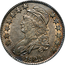 1823 O-103 PCGS AU-50 and 1826 O-110 NGC AU-58 .