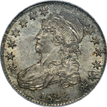 1829 O-105 PCGS MS-64.