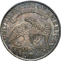 1830 "small 0" O-107 PCGS AU-55.