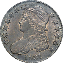 1831 O-109 PCGS AU-50.