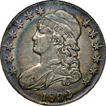 1832 O-101 Large Letters NGC AU-50.