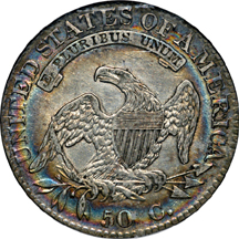 1832 O-101 Large Letters NGC AU-50.