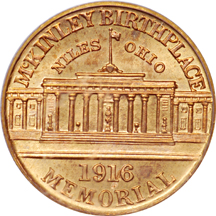 1916 McKinley. PCGS MS-66.