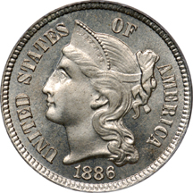 1886 PCGS PF-66.