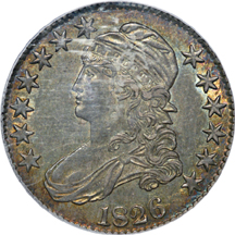 1826 O-110, R-2. PCGS AU-55.