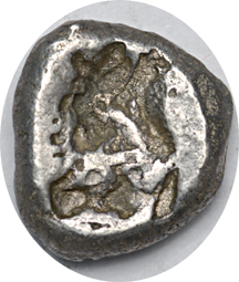 Persian silver siglos. 521-330 B.C.E.