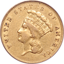 1855 PCGS XF-45.