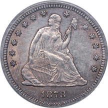 1878-CC PCGS AU-58 OGH.