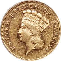 1872 ANACS AU-55.