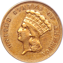 1886 PCGS XF-45 OGH.