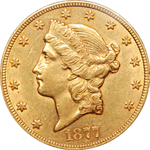 1877-S PCGS AU-53.