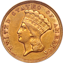 1856 PCGS VF-35 OGH.