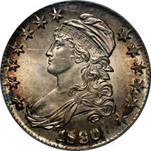 1830 Small "O" PCGS MS-63 OGH.