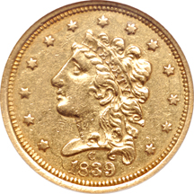 1839-C McCloskey-C EDS NGC XF-45.