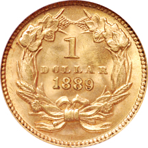 1889 NGC MS-65.