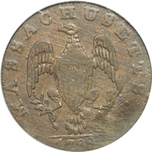 1788 Massachusetts Cent PCGS VF-25.