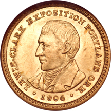 1904 Lewis & Clark. NGC MS-62.