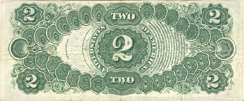 1917 $2.00 Star.  VF.