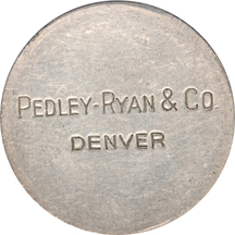 1933 Type IV Pedley-Ryan & Co. Denver So-Called Dollar, HK-825.NGC MS-61.