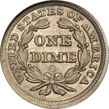 1857-O NNC MS-64.