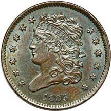 1835 Uncirculated.