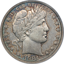 1901-S PCGS XF-40.